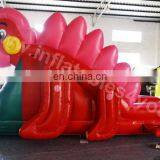 Small Dinosaur Theme Inflatable Slide for Kids thumbnail-3