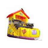 Shoe shape Inflatable Slide for kids for sale