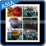 PVC Inflatable Mirror Ball For T-show Decoration / Inflatable Mirror Balloon