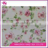 Eco-friendly Silk Chiffon Floral Digital Print Shiffon Georgette White Fabrics Chiffon for Dress | Scarf