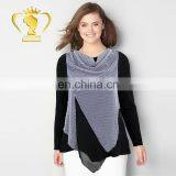 2017 Fashion Design Short Front Long Back Top Kitty Shirt Blouse, Printed Shirts for Women Blouses thumbnail-6