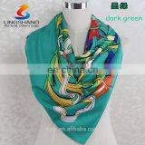 New Floral 100% Silk Scarf Square Women's Bandana Neck Dress Shawl Wraps Bandana thumbnail-2