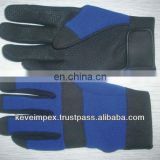 Top quality synthetic Leather custom mechanic gloves safety gloves work gloves neoprene gloves 2017