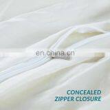 2020 Fashion Durable Plain Color Water Wash Cotton Bedding Duvet Cover Sets thumbnail-6