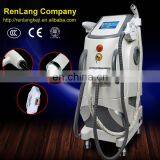 3 in 1 Multifunctional e light ipl rf system ipl rf nd yag laser