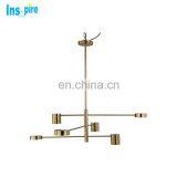Chandelier Gold Light Hanging Lights Modern Chandeliers Led Lighting For Hotel thumbnail-2