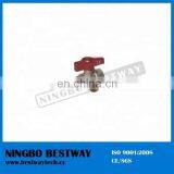 1/8"-1/2" Brass Ball 3 Way Valve thumbnail-5