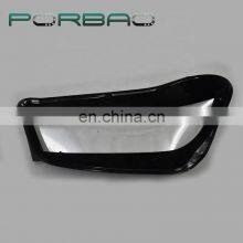 PORBAO Black Border Transparent Headlight Glass Lens Cover for Q518-20 Year thumbnail-4