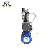 Pneumatic A105 Material With Ceramic Lined Ball Valve thumbnail-3