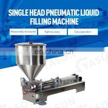 50-1000ml Single Head Cream Shampoo Filling Machine With Mixer thumbnail-4