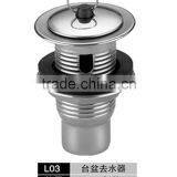 WESDA Stainless Steel Bathtub Pop up Basket Waste Sink Strainer for Kitchen Wholesale Made in China thumbnail-5