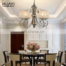 HUAYI European Modern Indoor Artistic Hanging Lights Chandelier E26 E27 Bedroom Living Room LED Pendant Light thumbnail-4