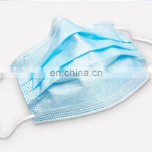 3 PLY Disposable Non Woven Medical Face Mask With Earloop