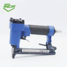Top-Rated 21 Gauge Fine Crown Air Pneumatic Nb-fastrack Staple Gun Air Stapler 8416 for Furniture Decoration