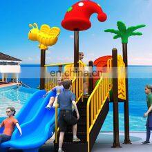 Guangzhou Kids Children Slide Outdoor Playground Equipment Outdoor Plastic Slides thumbnail-5
