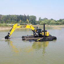Construction Machinery Manufacturer Amphibious Excavator With Side Pontoon thumbnail-2