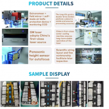 Battery Automatic Pulse Laser Cleaning Machine For Prismatic Battery Pack Automatic Assembly Line thumbnail-5