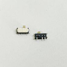 Surface Mounted Mini Horizontal Toggle Switch 7-pin Two Gear MSK-12C02 Sliding Horizontal Seven Pin Toggle thumbnail-3