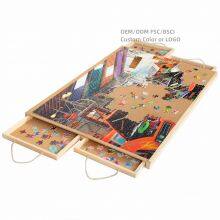Wooden Jigsaw Puzzle Board Folding Table With Light With Sliding 4or6 Drawers Jigsaw 1000 Piece/1500pcs Foldable Puzzle Table thumbnail-3