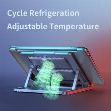 Adjustable Folding Cooling Refrigeration Bracket Semiconductor Temperature Control for Laptop Tablet PC Stand Holder thumbnail-4