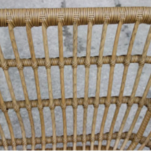 Factory Price Outdoor 5pcs Steel Garden Rattan Sets With Round Side Table thumbnail-4