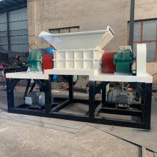 Feito na China, Triturador de Blocos de Plástico, Triturador de Plástico de Eixo Duplo, Máquina de Trituração de Baldes e Tamborões de Plástico thumbnail-4