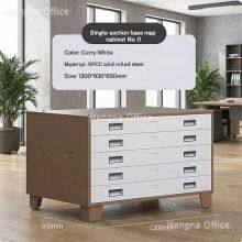 Stackable Metal Art Studio Print Storage Cabinet HNTZ03md|Large Capacity for Large Format Artwork thumbnail-1