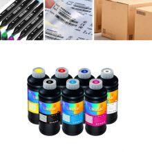 1000ml One Pass LED UV Ink Printing Lable Sqr for Epson UV Printer Ink UV Curing Ink for Ricoh Gen5 thumbnail-1