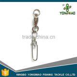 Ball Bearing Swivel With Double Insurance Inside Lock Snap Bulk Fishing Tackle