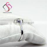 Cushion Cut Esmedora Moissanite 1.8CT 7mm Center 14k 18k White Yellow Gold Platinum Diamond Engagement Ring thumbnail-5