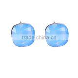 2016 Sunnmer Tropical Style Fashion Cheap White Crystal Stone Stud Earring Pack thumbnail-3