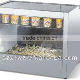 Luxurious Popcorn Warming Showcase