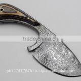 HT CUSTOM HANDMADE DAMASCUS SKINNER KNIFE thumbnail-4