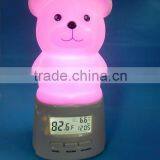 EN71 Approval Baby Night Light With Temperature & Humidity