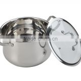 24cm fashion Stainless steel sauce cooking pot