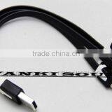 Factory Supplying 3 in 1 Micro USB Cable With Top Quality Flat Noodle 3 in 1 Usb Cable thumbnail-2