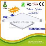 Indoor Panel Lights 2700lm High Quality 36w Led 600x600 Ceiling Panel Light
