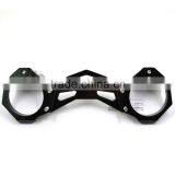 BJ-FFC-002 Custom CNC Aluminum Street Bike Front Forks Clamp for Yamaha R3 R25 thumbnail-5