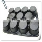 Hand-cast Iron Baking a Cake Pan, Round, Ten Hole thumbnail-3