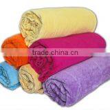 All Color Solid Dyed Coral Fleece thumbnail-1