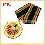 Zinc Alloy Type and Souvenir Use Custom Made Gold Medal thumbnail-3