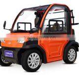 Mini Electric Car Elactric Automobile Orange thumbnail-1