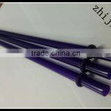 Colorful long flexible drinking straws used for party