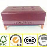 Cheap Decorative Bedroom Furniture Wooden Bench