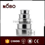 5PCS Stainless Steel Crisperairtight Food Container thumbnail-1