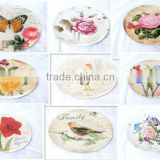 Plastic Dishes with Paper Finish 13inches wholesale