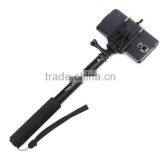 Wirless Self-lock Extendable Monopod + Tripod Mount Adapter + Phone Clip Holder for GoPro Camera for IPhone Samsung Phone thumbnail-4