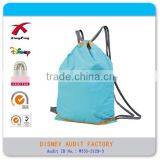 Unisex Custom Logo Polyester Drawstring Mesh Bag