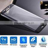 3D Curver Anti-shock Tempered Glass Screen Protector, Anti-fingerprint Full Cover Edge to Edge Glass Film for Samsung s6 Edge thumbnail-2
