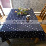 Cheap Table Cloth/ Dining Room Table Cloth/blue Tablecloth thumbnail-1